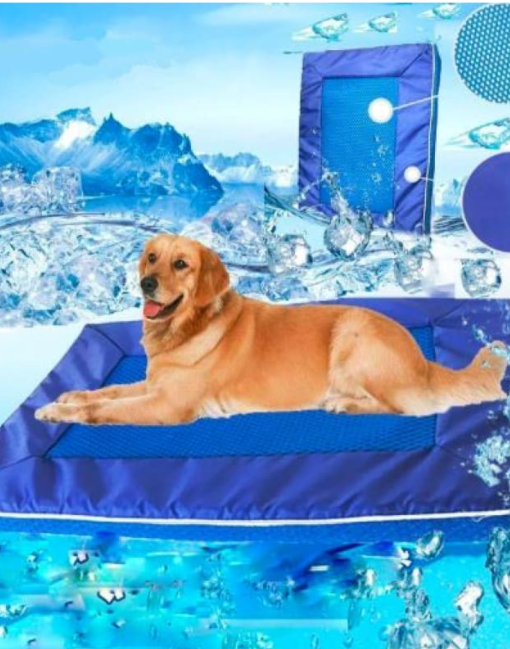 Cooling Pet Mat — Ventilated Ice Mat for Dogs & Cats