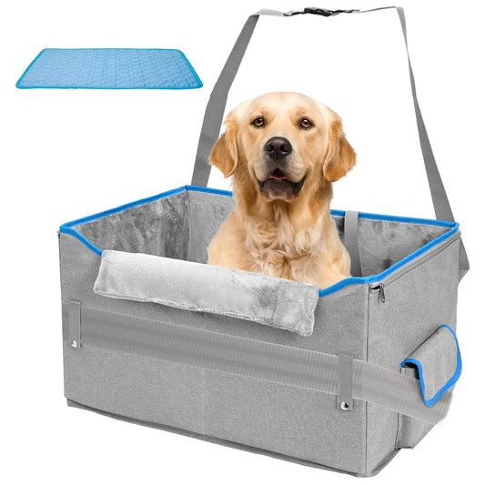DearPaw Pet Car Seat with Cooling Mat