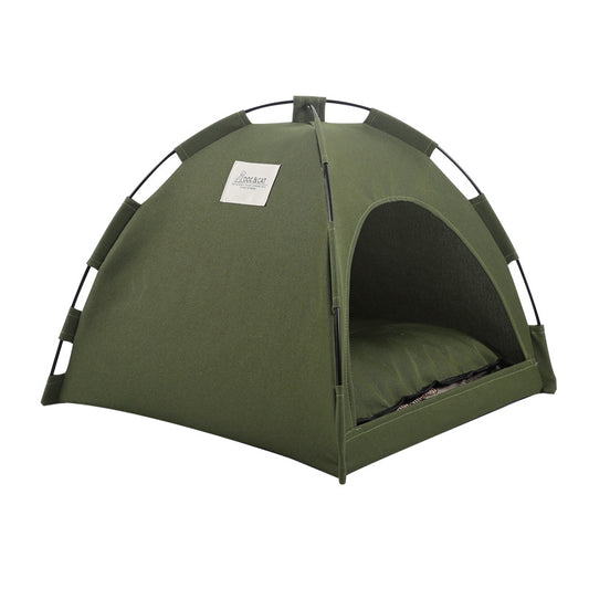 Foldable Pet Cooling Tent — Breathable Outdoor Shade
